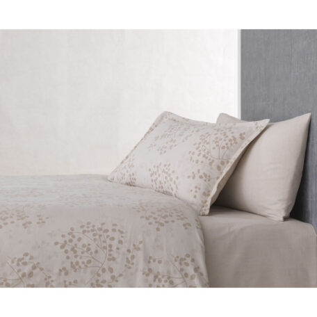 Комплект постельного белья ручной роботы Buldans “Leaf beige” king size