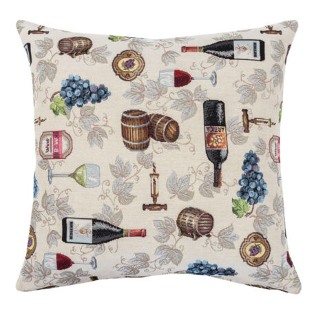 Декоративная наволочка гобеленовая “Вино” Декоративная наволочка гобеленовая “Вино”