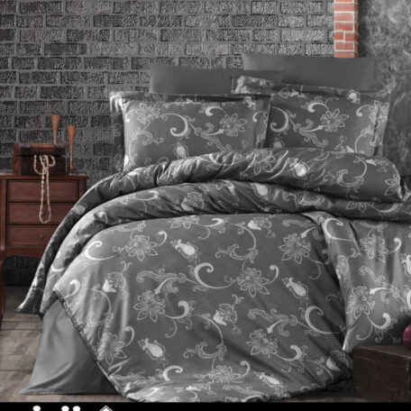 Комплект постельного белья FirstChoice Satin “Carmina Anthracite”
