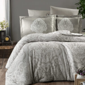 Комплект постельного белья FirstChoice Satin “Milena Beige”