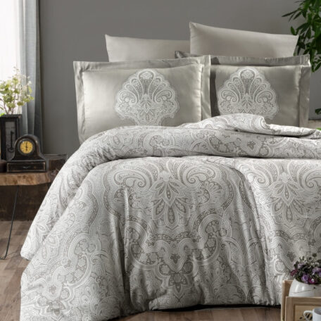 Комплект постельного белья FirstChoice Satin “Milena Beige”