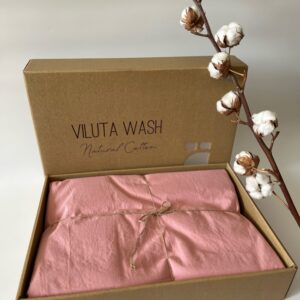 Комплект постельного белья Wash розовый