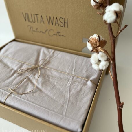 Комплект постельного белья Wash светло-серый Комплект постельного белья Wash светло-серый
